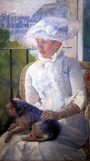 Mary Cassatt Young Girl at a Window France oil painting art